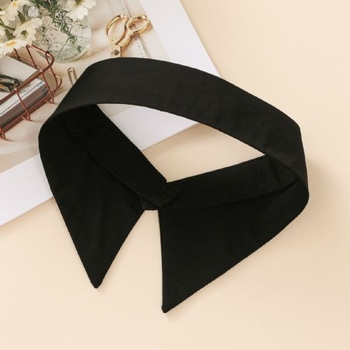 Πουκάμισο με ψεύτικο γιακά, απλό διακοσμητικό γιακά με μονό γιακά