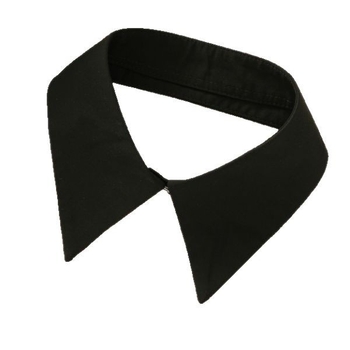 Πουκάμισο με ψεύτικο γιακά, απλό διακοσμητικό γιακά με μονό γιακά