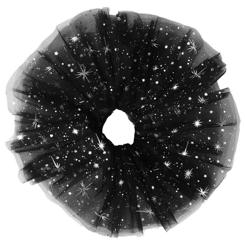 Пролетно-летен комплект от две части с тънка мрежа от звезди и фалшива яка, аксесоари за танци, декорация, ролеви анимации