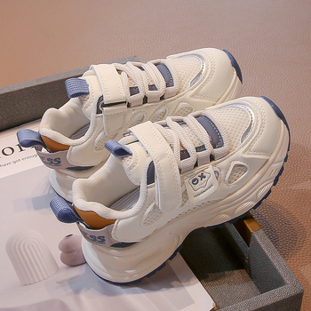 Момчешки обувки 2024 Лято Нови детски мрежести дишащи маратонки за средни и големи деца момичета Модни ежедневни обувки Torre