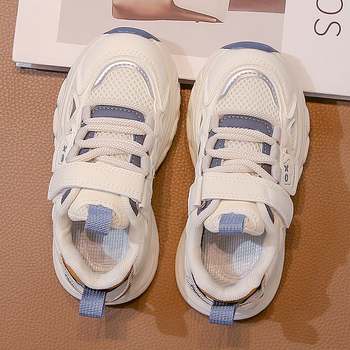 Момчешки обувки 2024 Лято Нови детски мрежести дишащи маратонки за средни и големи деца момичета Модни ежедневни обувки Torre