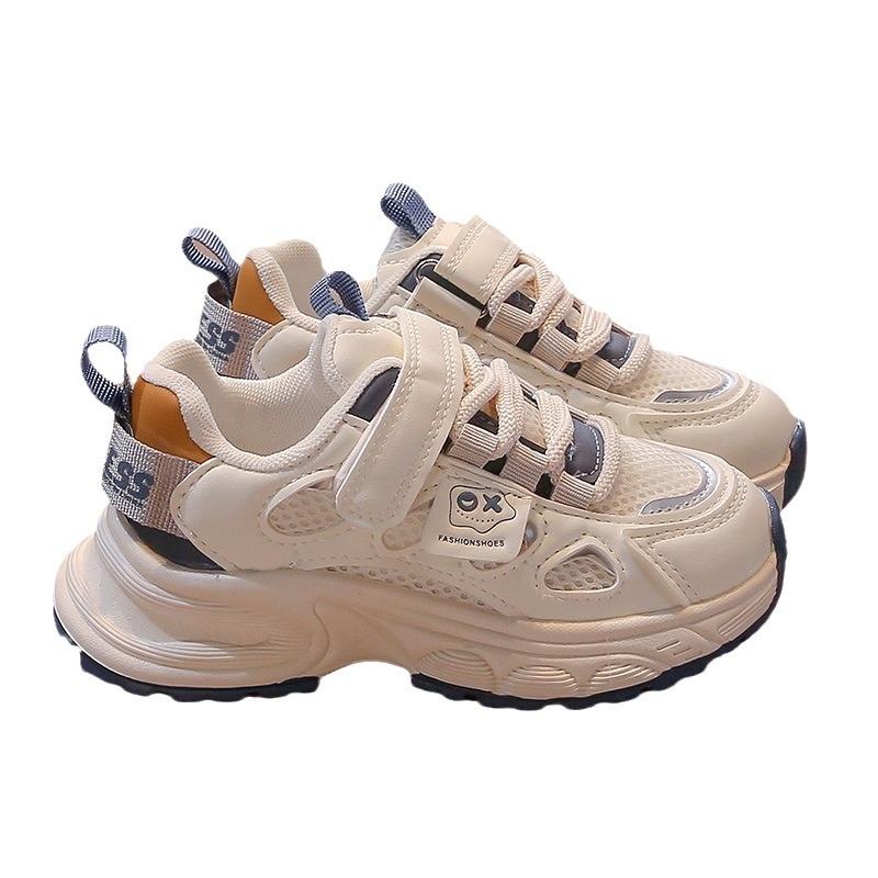 Момчешки обувки 2024 Лято Нови детски мрежести дишащи маратонки за средни и големи деца момичета Модни ежедневни обувки Torre