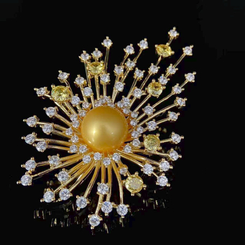 Висококачествена циркониева фойерверкова брошка ниша изящна луксозна игла 2023 нов костюм пуловер палто декорация