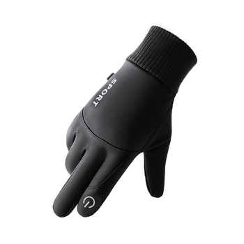 Ζεστά γάντια ιππασίας για άνδρες και γυναίκες, φθινοπωρινά και χειμωνιάτικα, αδιάβροχα και αντιανεμικά, ζεστά γάντια σκι με επένδυση φλις, για εξωτερικούς χώρους και με οθόνη αφής.