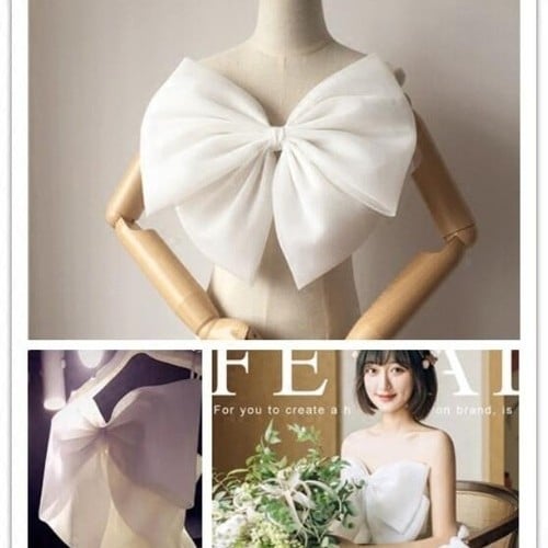 Булчинска сватбена рокля, покриваща гърдите, аксесоари, сладък сладък сценичен костюм с голяма панделка, корсаж, модел, костюм за подиум