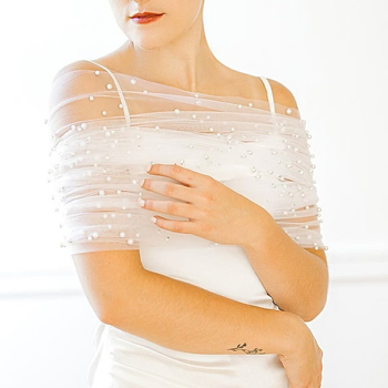 „Amazon“ moteriška perlų tinklelio rankoves dengianti krūtinės vestuvinė suknelė su vieno peties aksesuarais ir diržais