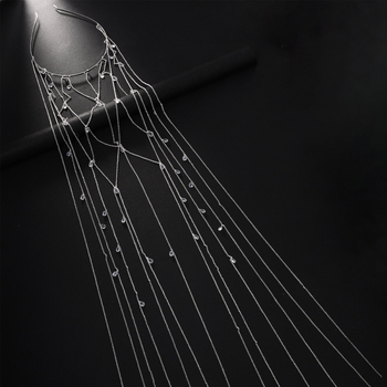 Трансгранична лента за глава с огън и пискюли, проста, с висок темперамент, принцеса, шапка с кристали, капка вода, булчински аксесоари за коса