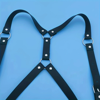 Vyriški odiniai dirželiai iš Europos, Amerikos, Japonijos ir Pietų Korėjos, madingi petnešos, skirti scenos pasirodymų rekvizitams.