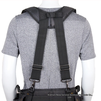 [Tiesioginis tiekimas per sieną] X tipo daugiafunkcis įrankių dirželis, medienos apdirbimo, santechnikos įrankių krepšių rinkinys su atitinkančiu juodu dirželiu