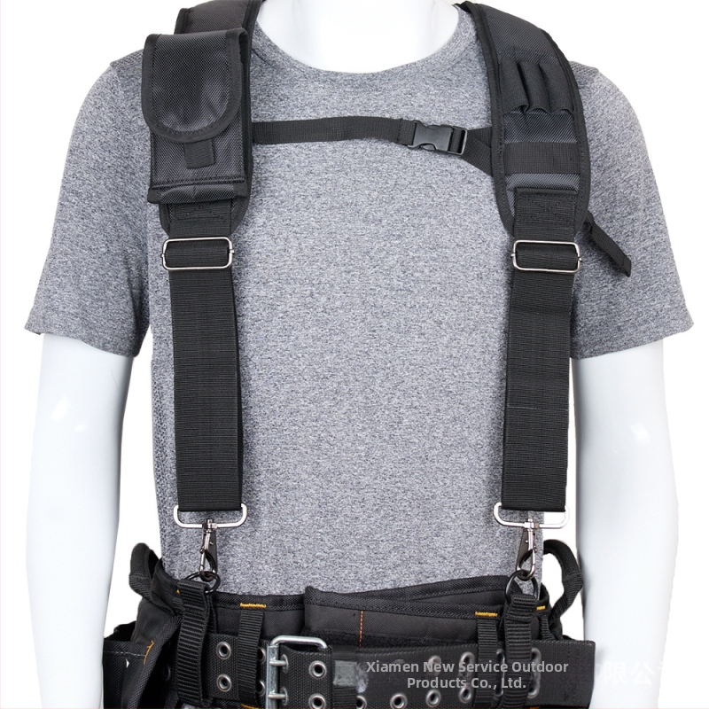 [Директни доставки през граница] X-Type Многофункционална каишка за инструменти, комплект чанти за дървообработване и водопроводни инструменти с подходяща черна каишка