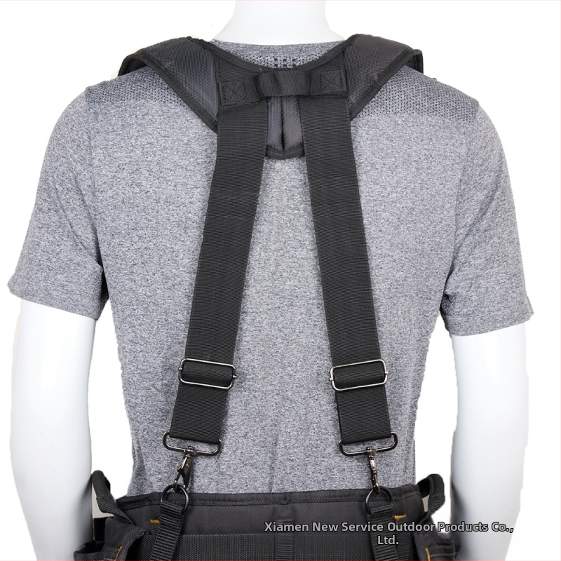 [Директни доставки през граница] X-Type Многофункционална каишка за инструменти, комплект чанти за дървообработване и водопроводни инструменти с подходяща черна каишка