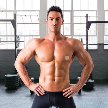 Vyrams skirti krūtų lopo ritinėliai, 50/100 porų, rinkinys, odos spalvos, lipnūs, nematomi, tinkami sportui, apsaugantys nuo išsipūtimo