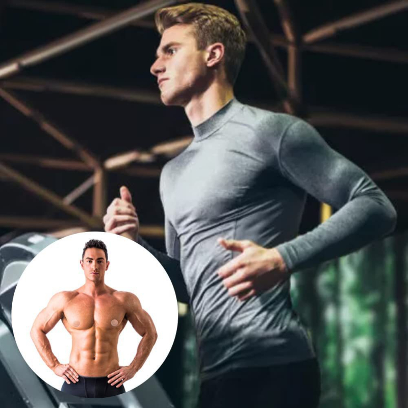 Vyrams skirti krūtų lopo ritinėliai, 50/100 porų, rinkinys, odos spalvos, lipnūs, nematomi, tinkami sportui, apsaugantys nuo išsipūtimo