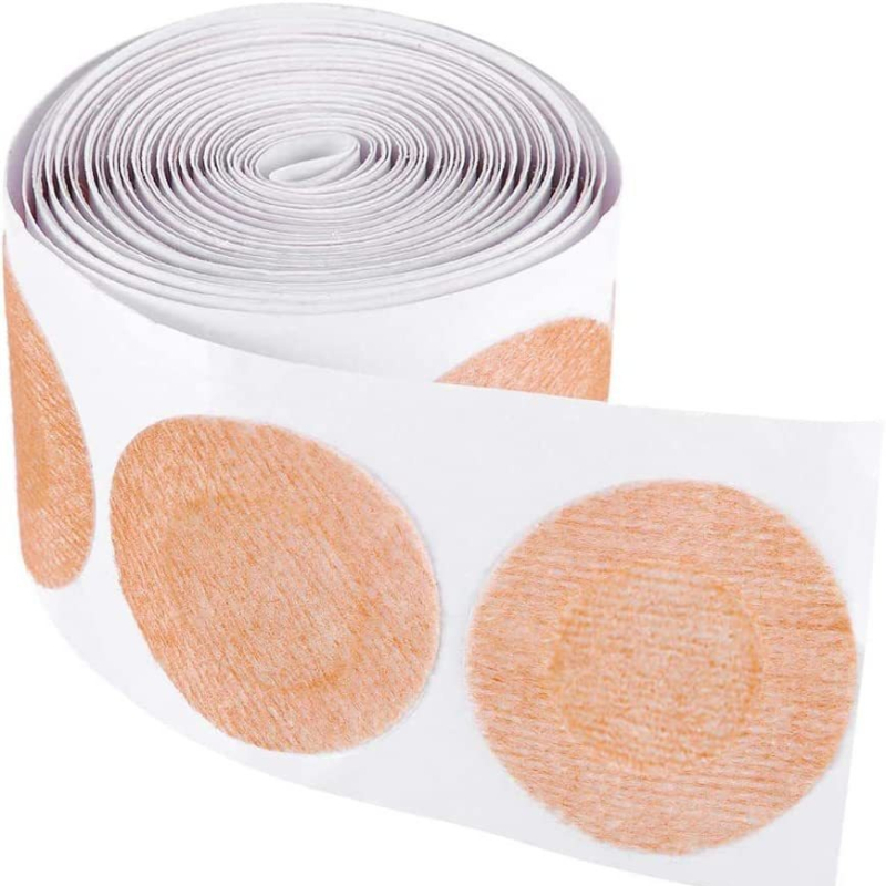 Vyrams skirti krūtų lopo ritinėliai, 50/100 porų, rinkinys, odos spalvos, lipnūs, nematomi, tinkami sportui, apsaugantys nuo išsipūtimo