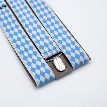 Suaugusiesiems skirta 3 segtukų Y formos petnešų segtukas, reguliuojamas žakardo languotas džinsinis segtukas, apsaugantis nuo kritimo, 3,5 cm