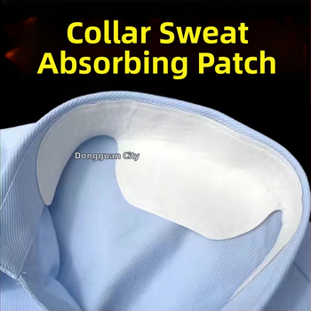 Lipdukai ant apykaklių marškiniams, lipdukai nuo purvo marškiniams, vienkartiniai apykaklių apsaugos pūkinėms striukėms, apsaugos nuo prakaito artefaktai vyrams, Qingbai Le