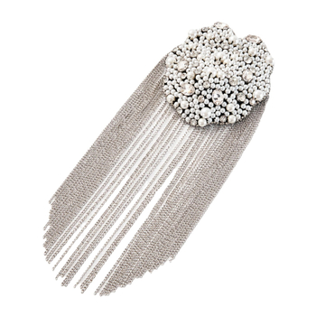 Eiropas un Amerikas Dienvidkorejas aksesuāri pankroka stilā vīriešiem un sievietēm pārspīlēti kniedes garas pušķīša deju tērpa epauletes nozīmītes piespraude