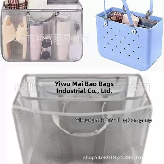 Популярната чанта за съхранение Bogg Mesh, чанта за бързо пране, плажна чанта, чанта за съхранение Satchel, чанта с отвор в стената за съхранение