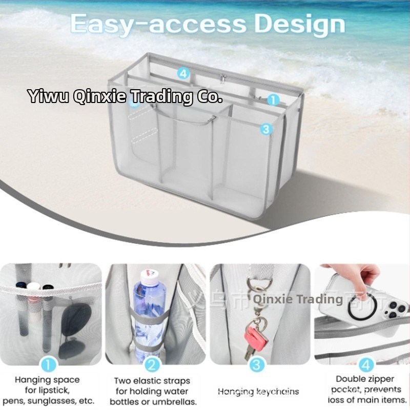 Популярната чанта за съхранение Bogg Mesh, чанта за бързо пране, плажна чанта, чанта за съхранение Satchel, чанта с отвор в стената за съхранение