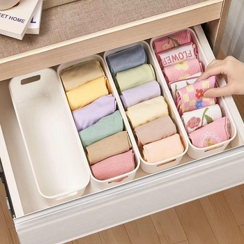 Νέο πολυλειτουργικό κουτί αποθήκευσης, μακριά λωρίδα, κουτί αποθήκευσης χωρίς ίχνη, ντουλάπα χωρίς καπάκι, επιτραπέζιο κουτί σνακ, πολυλειτουργικό διαχωριστικό