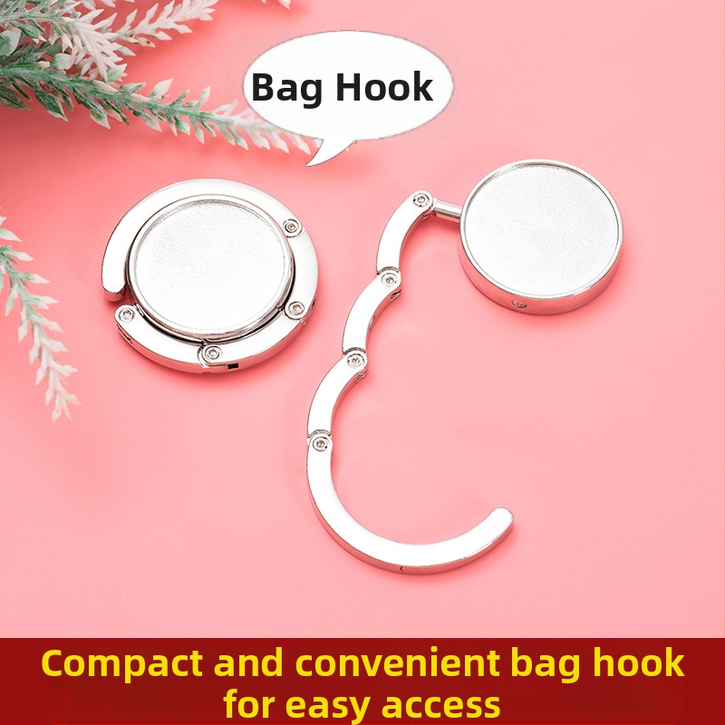 Priama výroba, študentská školská taška, skladací háčik, háčik na tašku, vešiak na tašku, háčik na stôl na sklade veľkoobchod