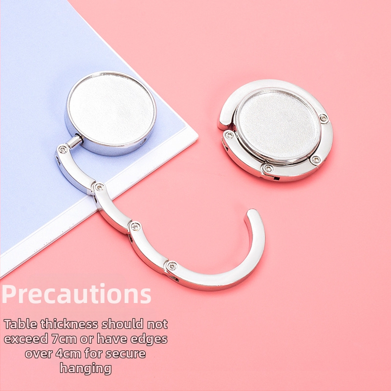 Priama výroba, študentská školská taška, skladací háčik, háčik na tašku, vešiak na tašku, háčik na stôl na sklade veľkoobchod