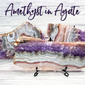 Pārrobežu karstā pārdošana dabīgā ametista ahāta šķēles ametista ainavu akmens rotājumi dabīgā kristāla ahāta šķēles vairumtirdzniecībā