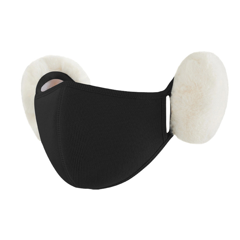 Есенни и зимни термо маски с топлоизолация и циркулация, ветроустойчиви за колоездене на открито, топли триизмерни удебелени маски от чист памук с фиксиране на температурата