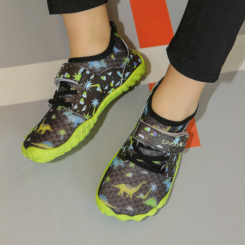 Vaikiški paplūdimio bateliai vasariniams berniukams ir mergaitėms, greitai džiūstantys, neslystantys, nesmėlio spalvos, plaukimo bateliai mergaitėms, vandens parko maudymosi bateliai