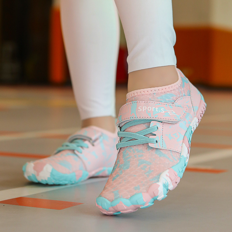 Vaikiški paplūdimio bateliai vasariniams berniukams ir mergaitėms, greitai džiūstantys, neslystantys, nesmėlio spalvos, plaukimo bateliai mergaitėms, vandens parko maudymosi bateliai