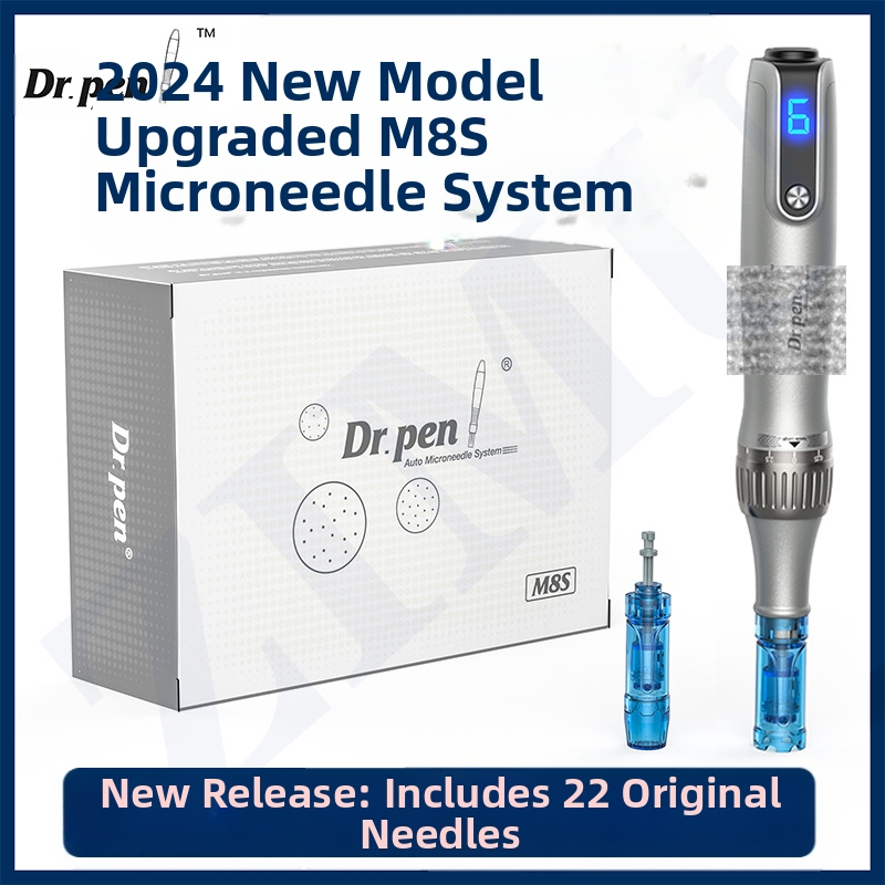 Drpenm8Sa8S Microneedle electric microcristalin MTS Mesoderm Nano Water-Light Introduction Instrument Pen pentru iluminare și întinerire