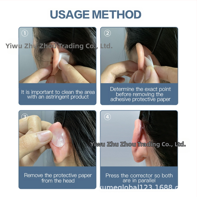 Коректор за уши за бебета, 8 бр., стикери за уши, за бебета и малки деца