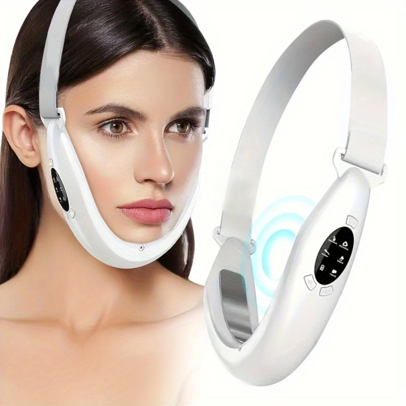 Microcurrent V Face Contur Vibrații Masaj V Face Facial Beauty Instrument de uz casnic Mici Multi-Speed Reglabil Firming