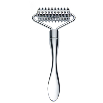 Μεταλλική κρέμα ματιών σε στικ μικροβελόνας, ρολό μασάζ, στικ ομορφιάς προσώπου, στικ μασάζ ματιών, κουτάλι, εργαλεία ομορφιάς