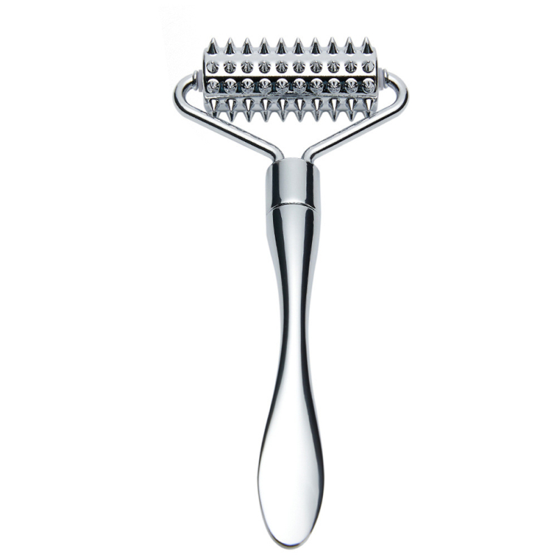 Metallist silmakreemipulk mikronõeltega torked rullmassaažipulk näo ilupulk massaažirull silmakreem lusikas ilutarvikud