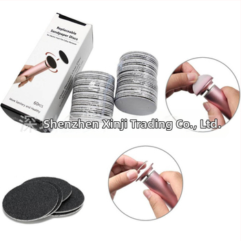 Elektrinis pėdų šlifuoklis gali pakeisti 60 švitrinio švitrinio popieriaus poliravimo lapų (110–220 V).