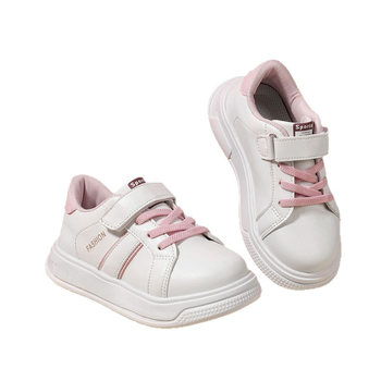 2025 Μοντέρνα Νέα Παιδικά Λευκά Αθλητικά Παπούτσια για Άνετα και Υπαίθρια Αθλητικά Παπούτσια με Velcro, Άνετα και Ελαφριά
