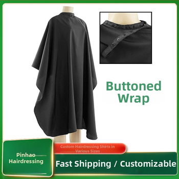 Eșarfă en-gros pentru tuns și coafură cu piept pentru adulți, alungită și lărgită, eșarfă specifică frizeriei, eșarfă permanentată cu ulei