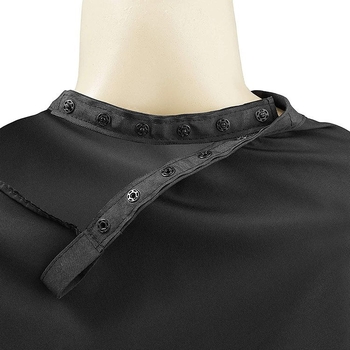 Шал за подстригване и фризьорство на едро с широки гърди за възрастни, удължен и разширен, шал за бръснарница, шал с печен в масло перманентен ефект