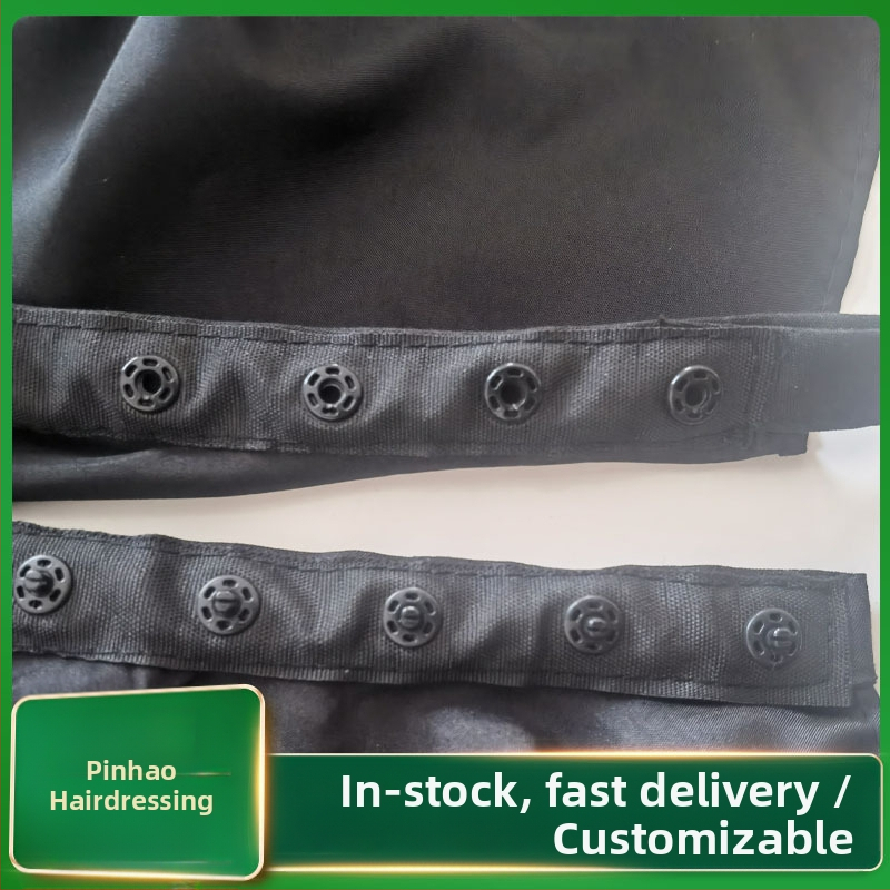 Шал за подстригване и фризьорство на едро с широки гърди за възрастни, удължен и разширен, шал за бръснарница, шал с печен в масло перманентен ефект