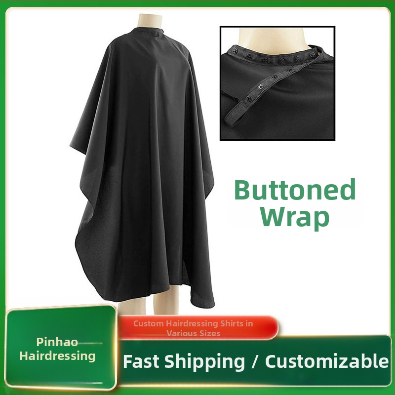 Eșarfă en-gros pentru tuns și coafură cu piept pentru adulți, alungită și lărgită, eșarfă specifică frizeriei, eșarfă permanentată cu ulei