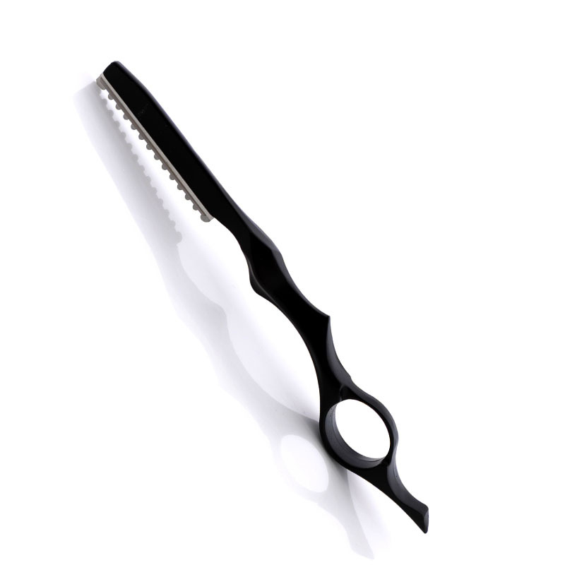 Професионален нож за подстригване от стомана, държач за фризьорски нож за изтъняване, ръчен скрепер, нож за изтъняване на подстригване, 5 цвята