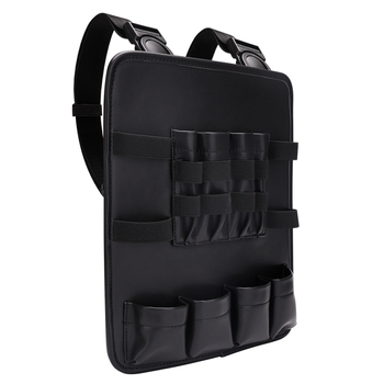 Kirpėjo įrankių laikymo krepšys ant krūtinės, reguliuojamas plaukų formavimo krūtinės dirželis, plaukų kirpimo įrankių laikymo krepšys su keliomis kišenėmis