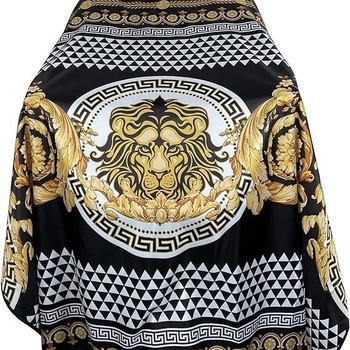 Piiriülene kuummüük Euroopa lillelõvipeaga sall digitaalselt trükitud juuksurisalli tarvikud Mittekleepuv juuksesall suvine kuum stiil