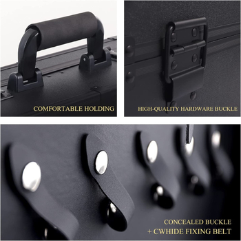 Frizerie în aer liber, stilist de păr, cutie specială, foarfece portabile, cutie de scule pentru frizerie