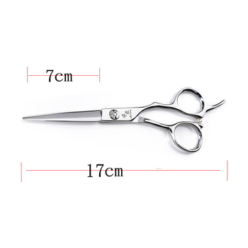 Професионални ножици за подстригване Shrew 440c с плоски зъби, 6.0 инча, фризьорски ножици за тънко рязане, на едро, отлична цена