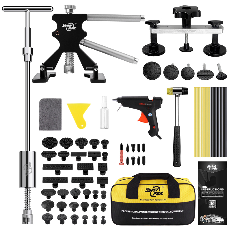 Superpdr Фабрика на едро за авторемонт Комплект инструменти за ремонт на вдлъбнатини от автомобили Pit Ice Pit Traceless Sheet Metal Free