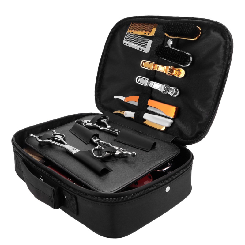 Kirpyklos įrankių krepšys, kirpėjo laikymo krepšys, įrankių dėžė, didelės talpos elektrinės kirpimo mašinėlės nešiojamas laikymo krepšys, elektrinės kirpimo mašinėlės krepšys
