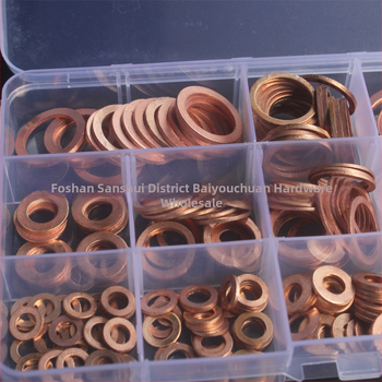 Tarpvalstybinis šaltinis 280 vnt. vario alyvos sandariklio tarpinė dėžutėje su sandarikliu, plokščia tarpinė tarpinė jūriniam skaitikliui