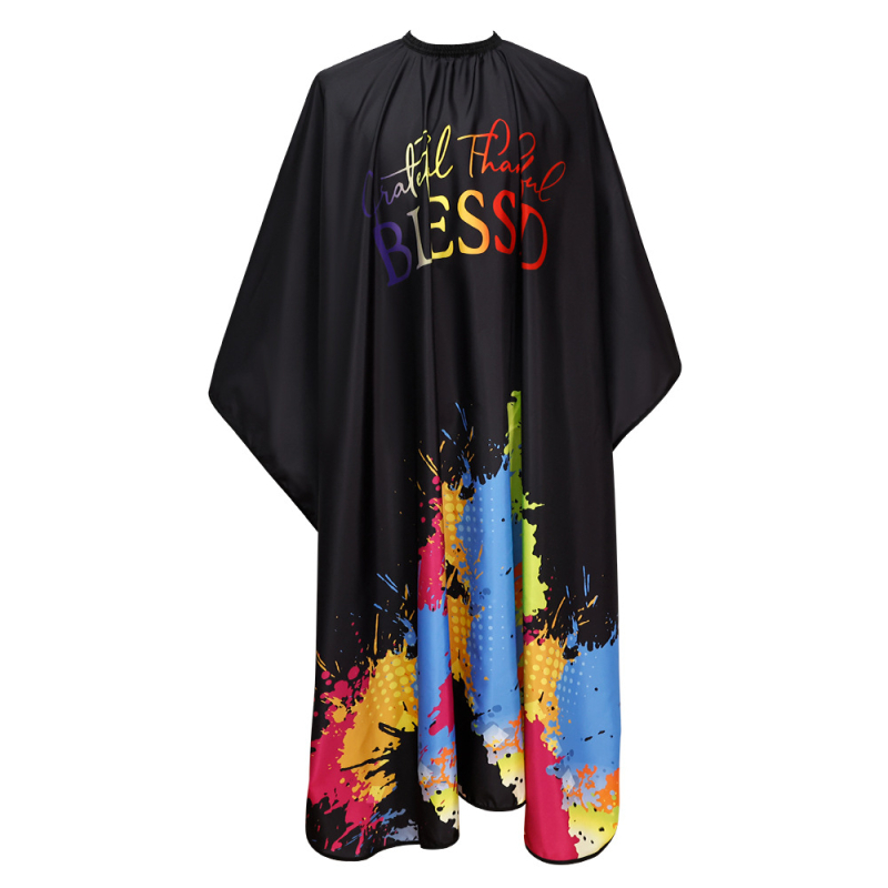 Kirpykla be plaukų Chunya tekstilinė antistatinė plaukų kirpimo šluostė plaukų salonui, dažymui, didelė prijuostė suaugusiems, plaukų kirpimo šluostė